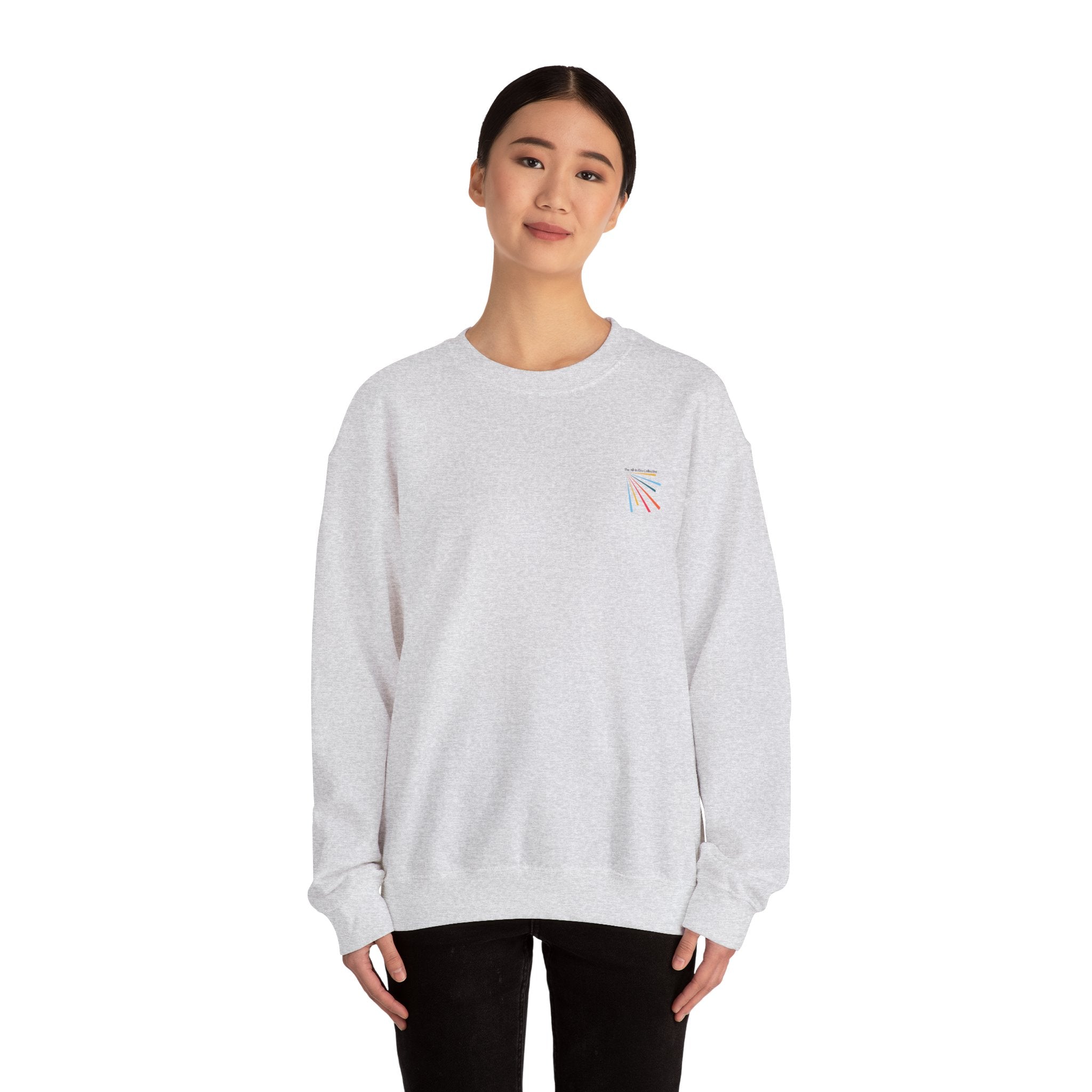 Retro Boombox Premium Crewneck Sweatshirt — Vintage Stereo Graphic