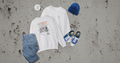 Retro Boombox Premium Crewneck Sweatshirt — Vintage Stereo Graphic