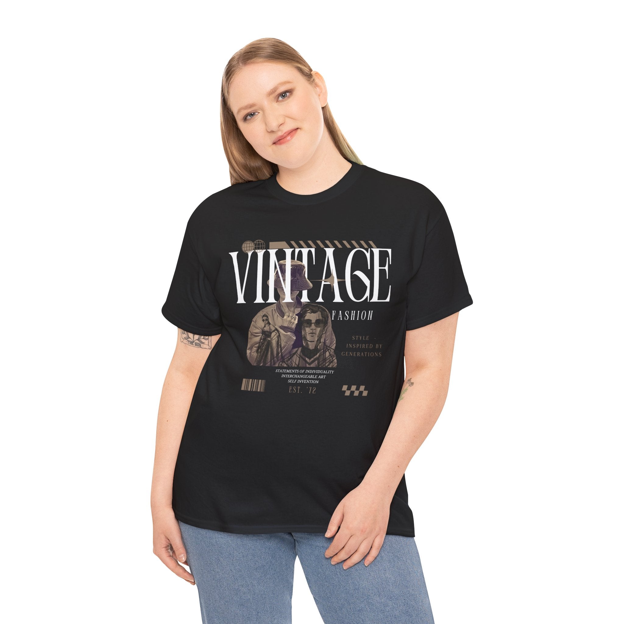Vintage Distressed Graphic T-Shirt