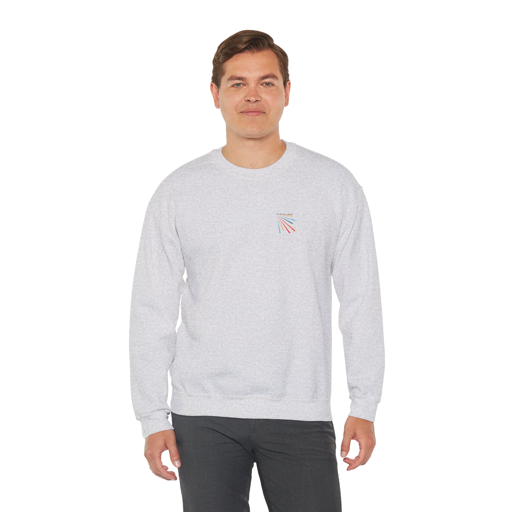 Retro Boombox Premium Crewneck Sweatshirt — Vintage Stereo Graphic