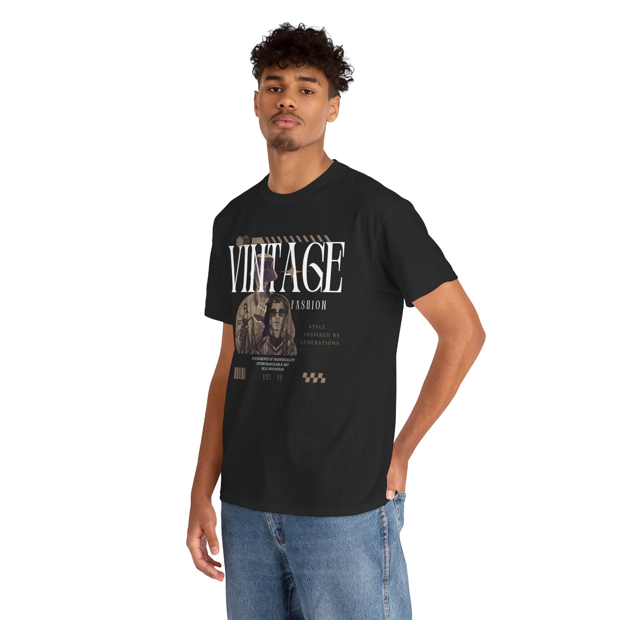 Vintage Distressed Graphic T-Shirt